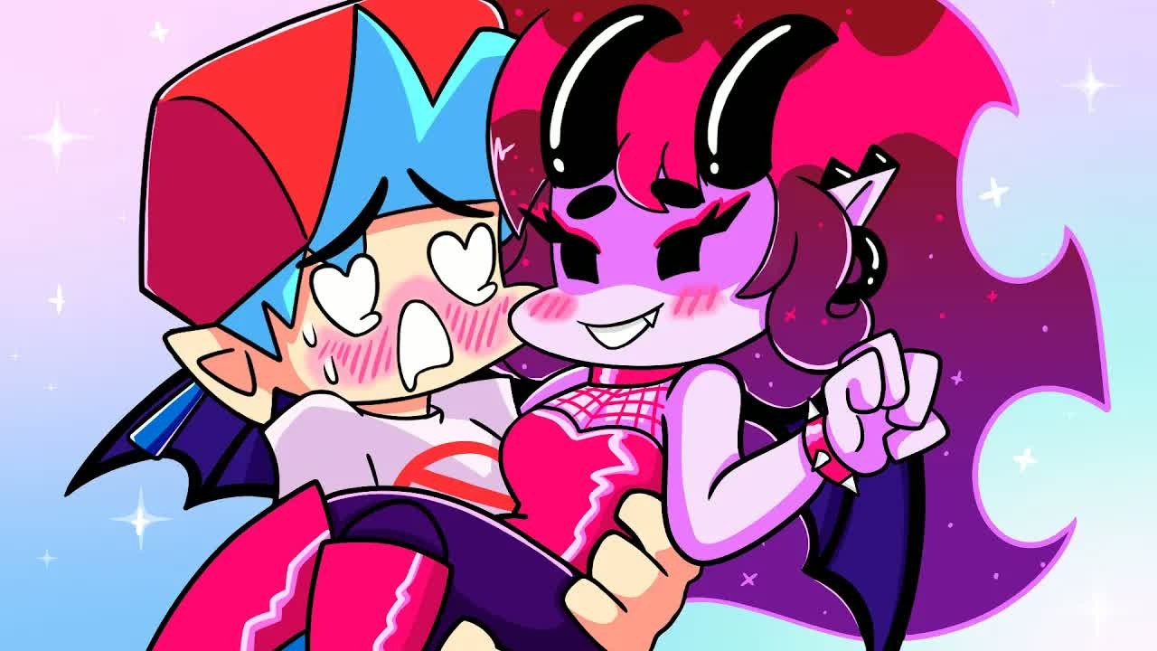 Origin of demon girlfriend! Friday Night Funkin' logic