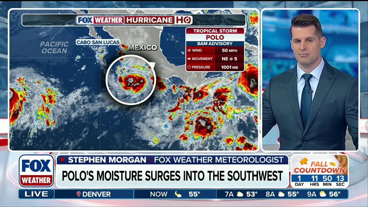 Tropical Storm Polo to rapidly intensify into major hurricane and fuel ...