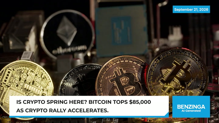 Bitcoin tops $85,000