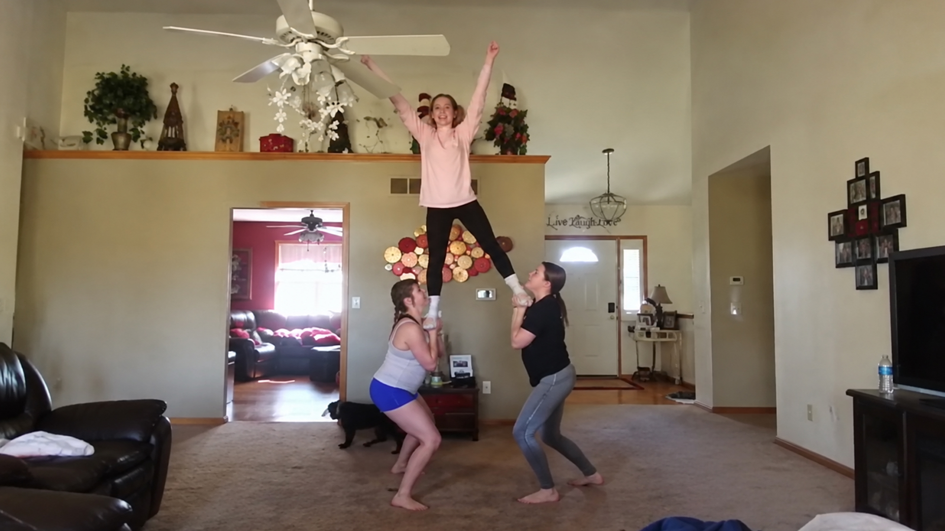 When one sibling steals the show