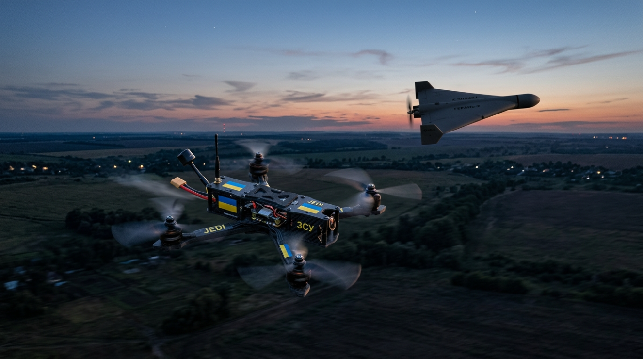 Ukraine’s Jedi drones are hunting Shaheds