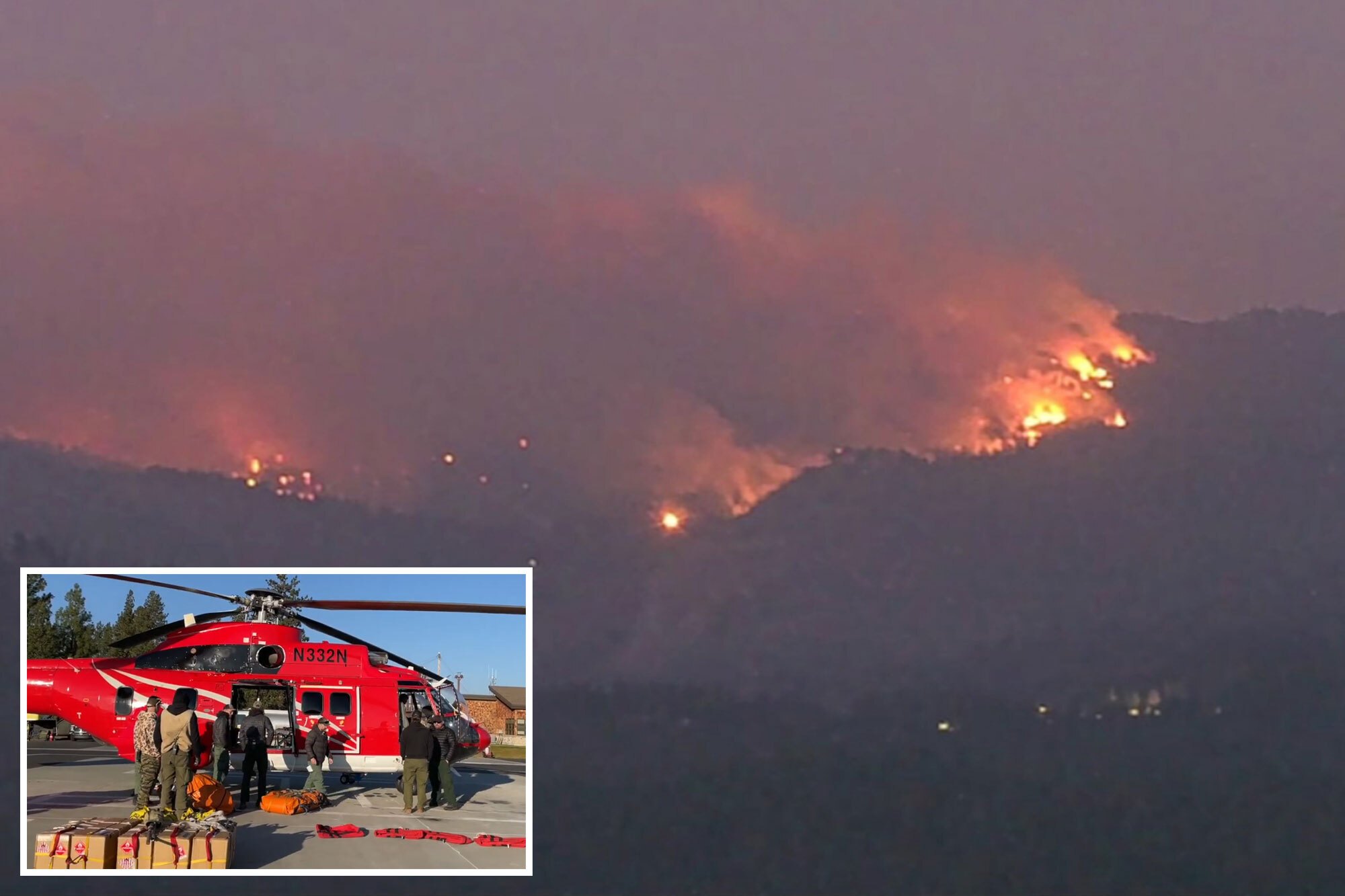 Helicopter crashes in Yosemite National Park while fighting wildfires ...