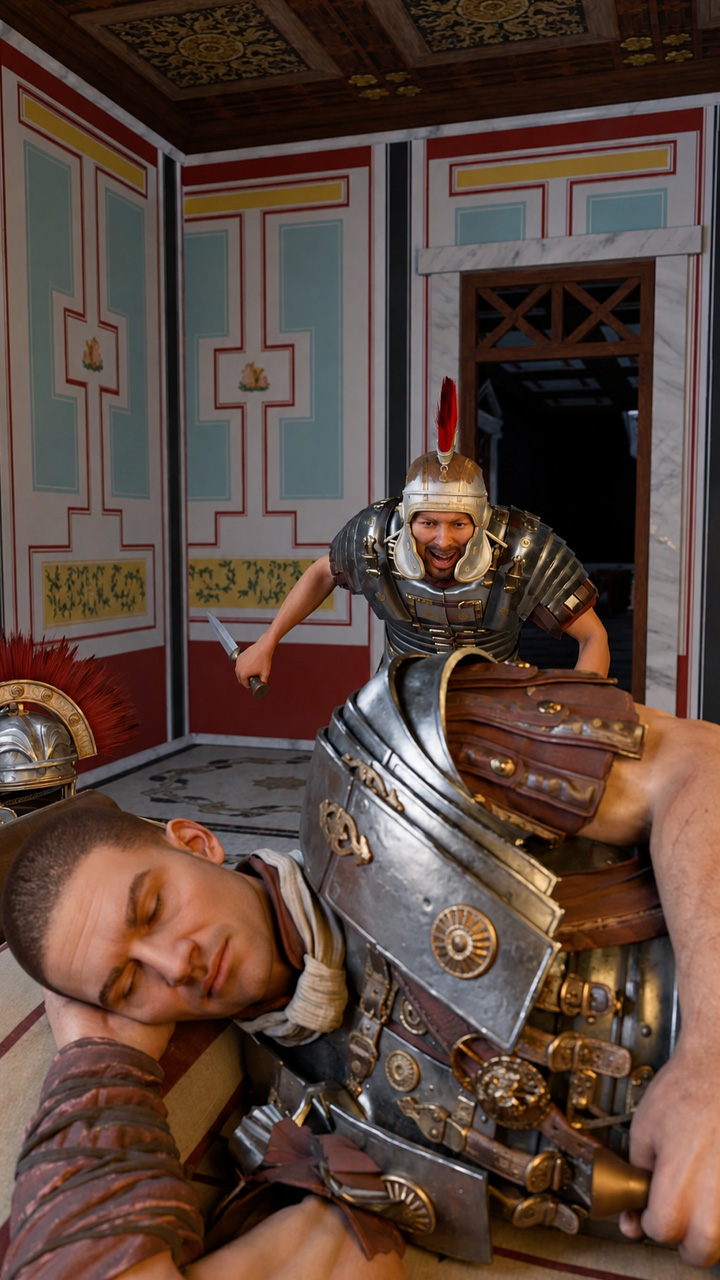 This is why ancient Roman commanders hide daggers while sleeping