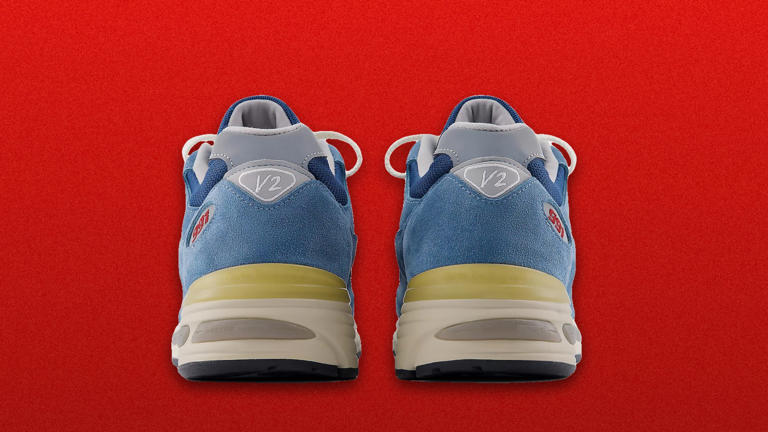 New Balance infuses its classiest sneaker with ’80s race-day aesthetics