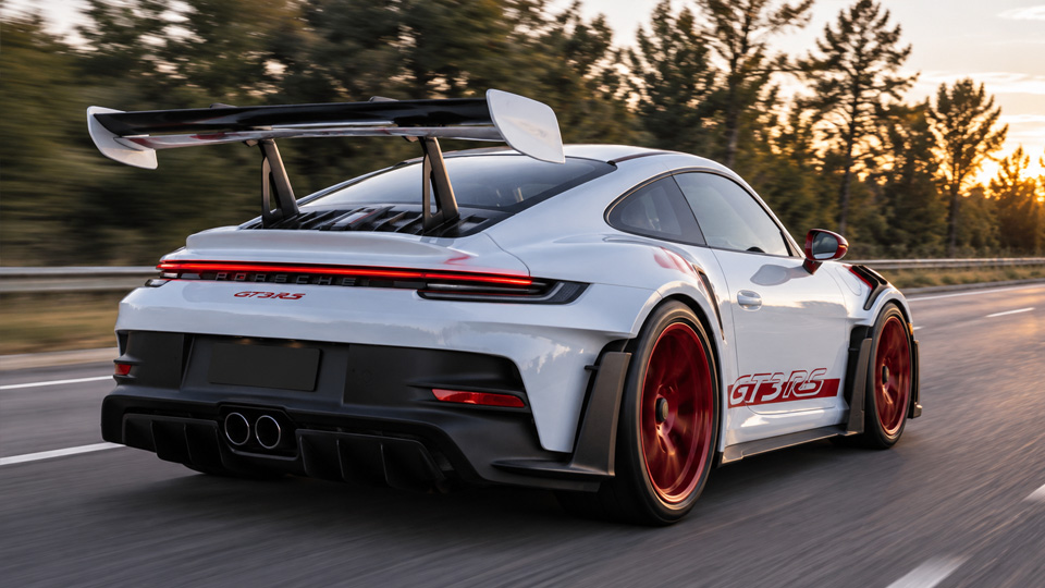 Porsche 992 GT3 RS delivers 9000 RPM fury