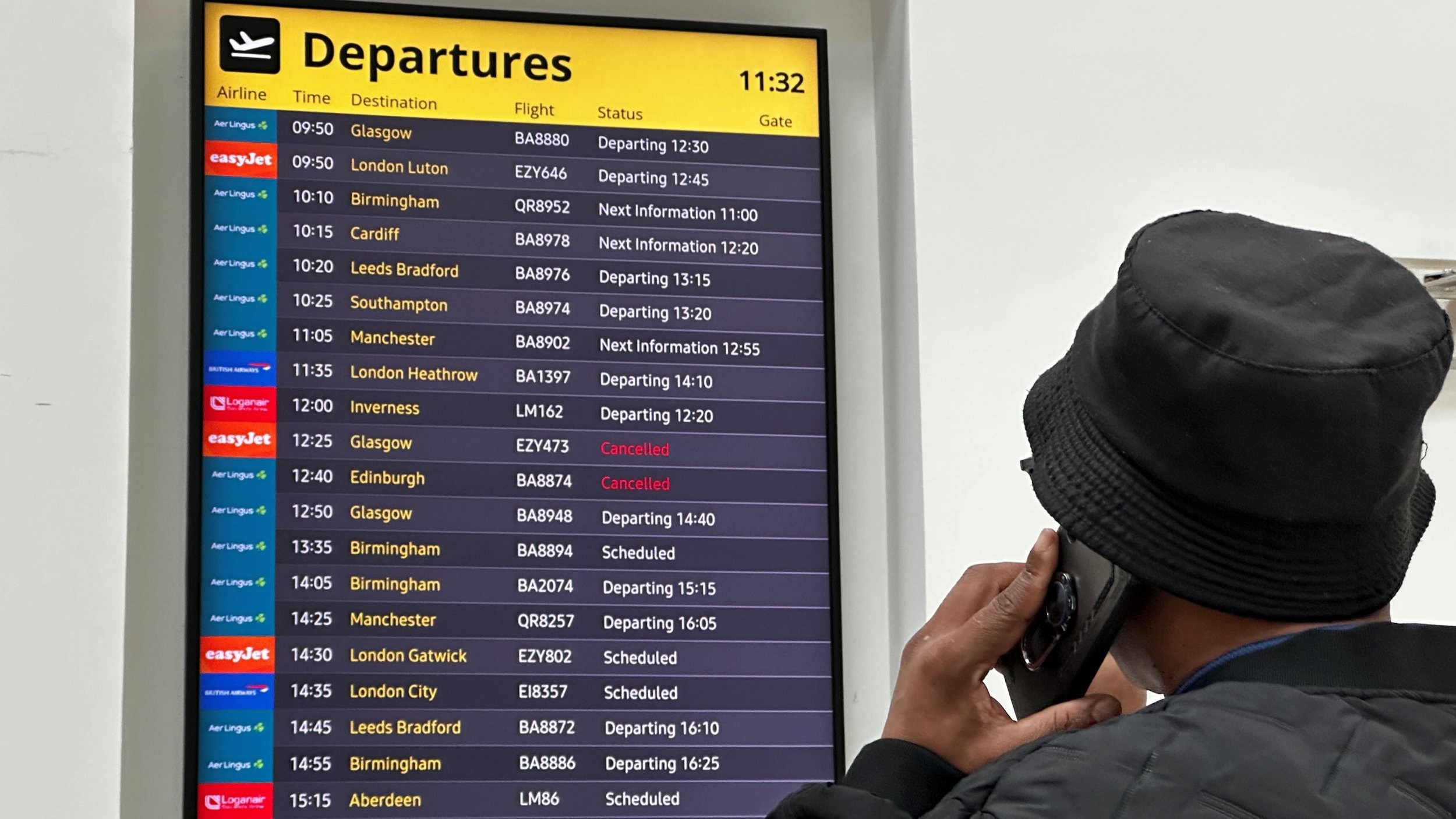 At least 200 flights cancelled after another air traffic 'technical issue'