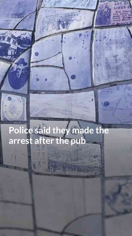 Man Arrested After Damage Caused To Big Fish Sculpture