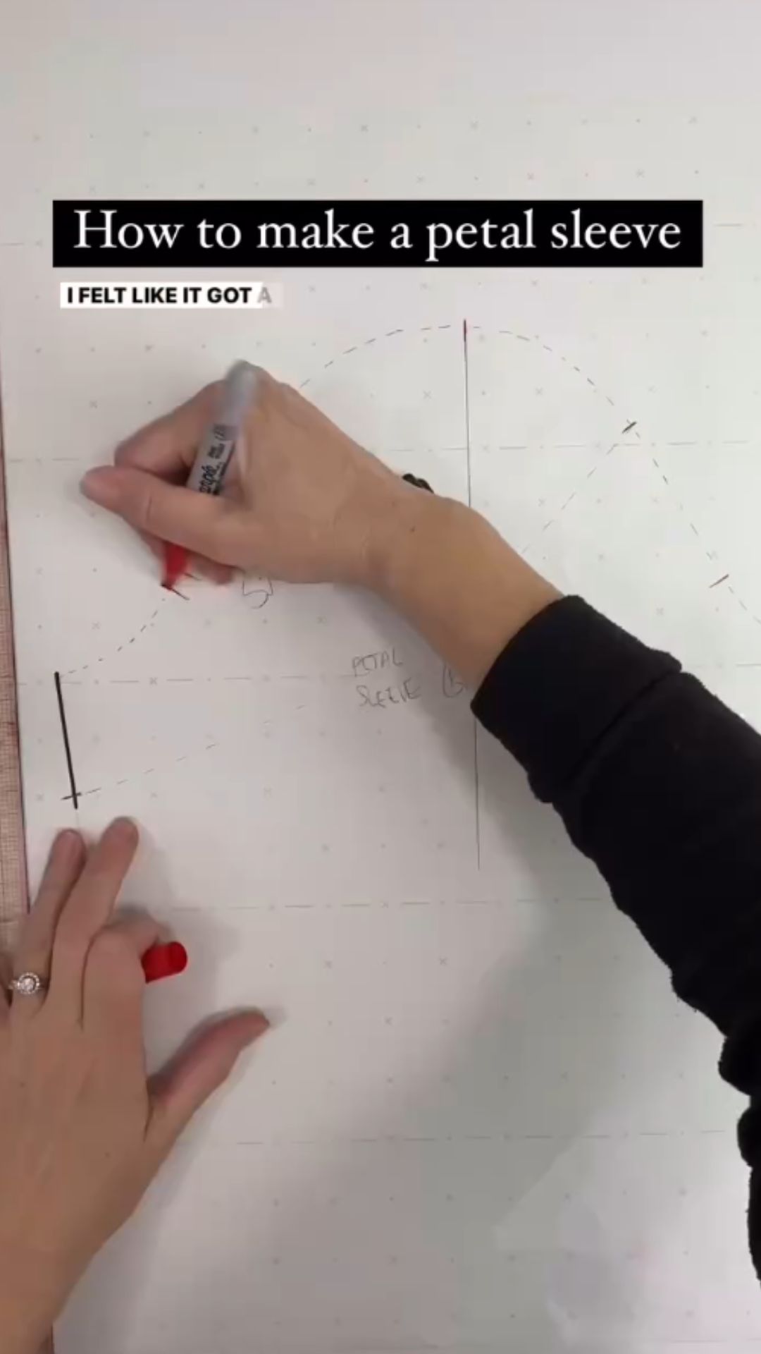 Petal sleeve sewing tips for creating a unique pattern design