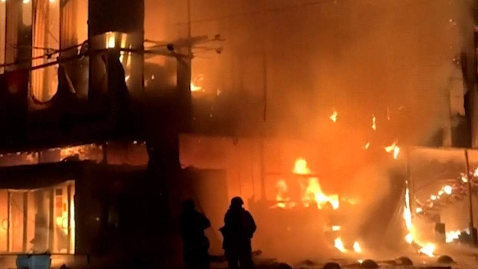 Aftermath Of Latest Strikes In Zaporizhzhia