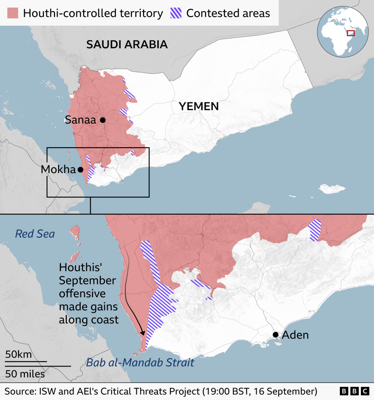 Yemenis flee across Red Sea as Houthis and Saudi-backed forces escalate war