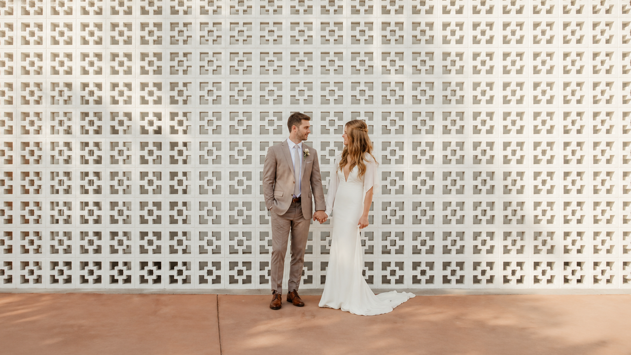 The Palm Springs desert wedding that rewrote the rules of unique ...