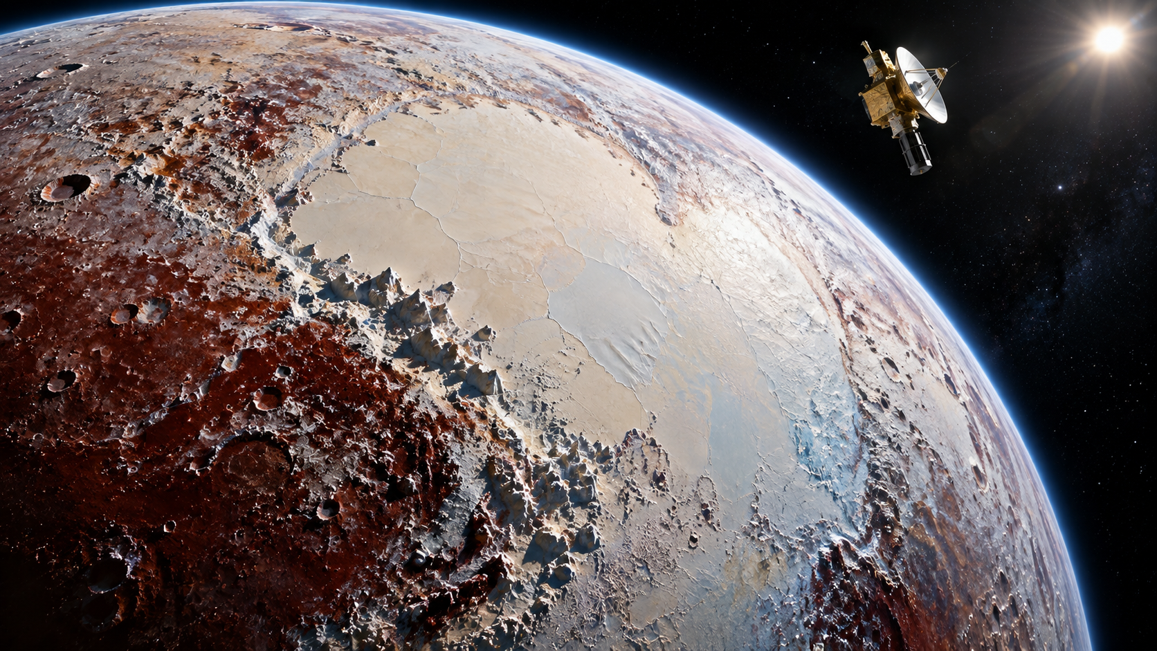 Pluto’s first real images - what New Horizons revealed