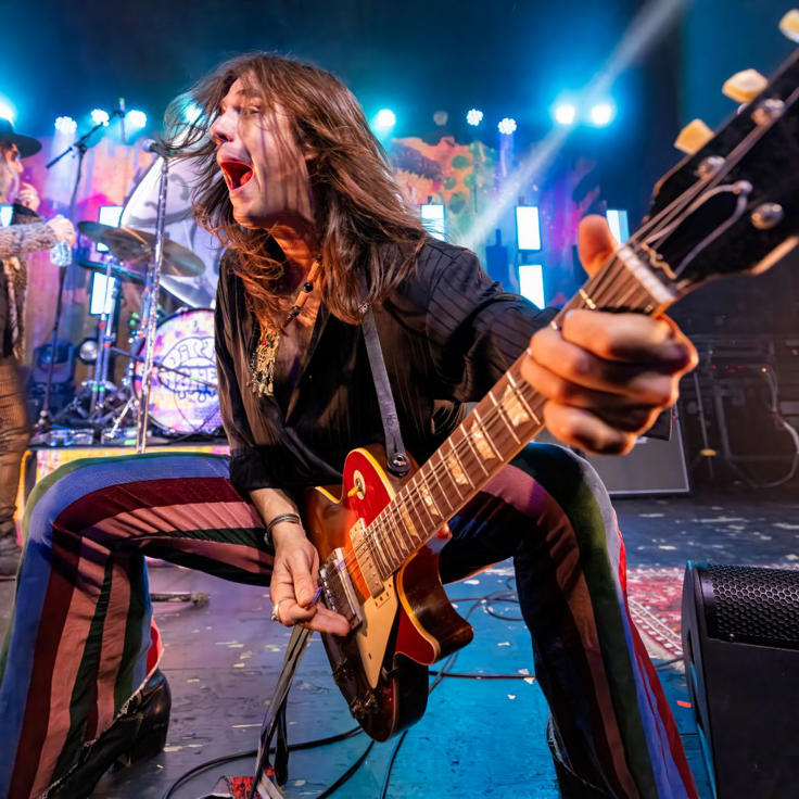 John Notto of Dirty Honey at St Andrews Hall, Detroit, December 7, 2023 - Scott Legato/Getty Images