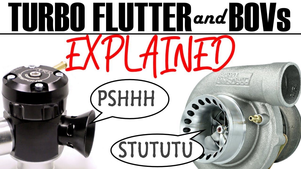 What causes turbo flutter? Blow off valves & compressor surge explained