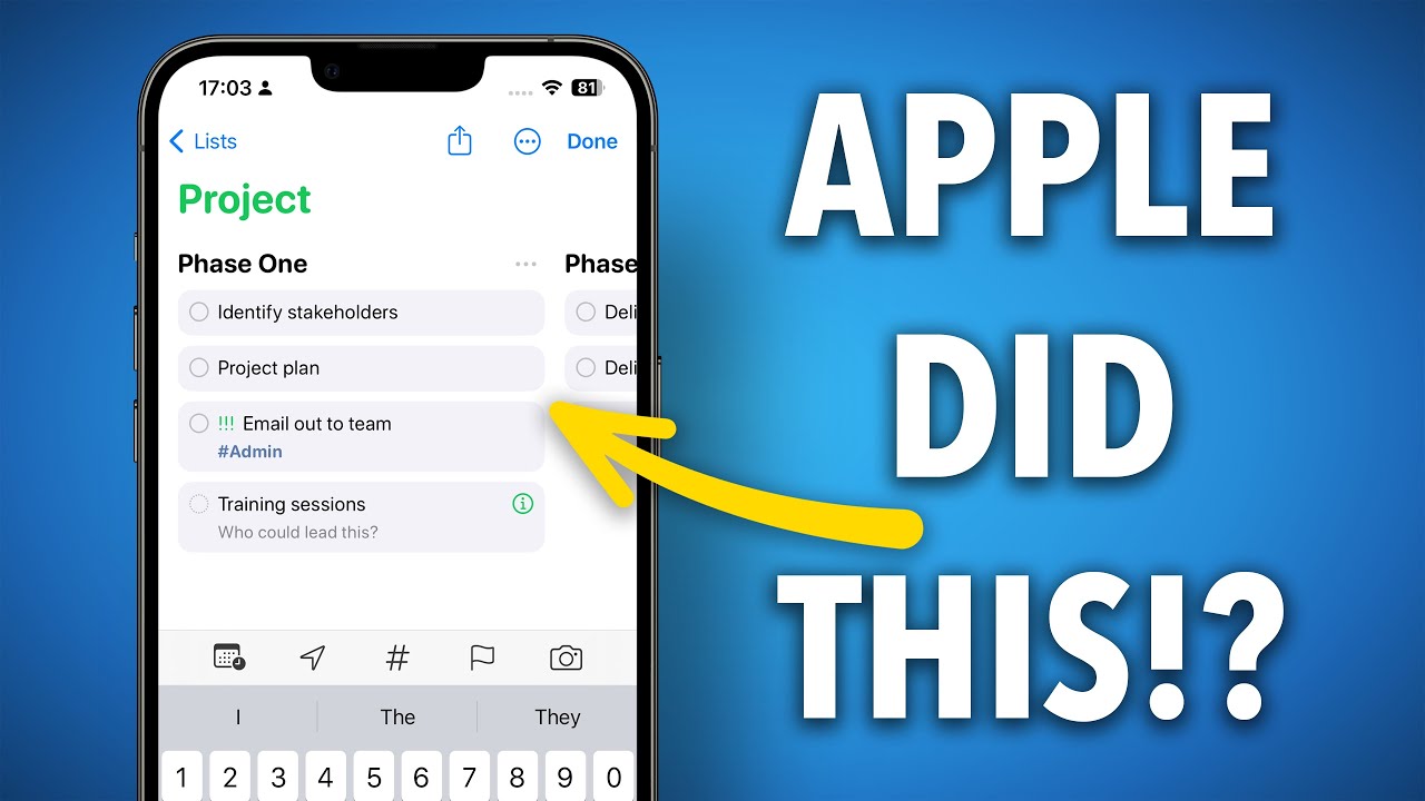I can't believe iOS 17 added these reminders! 🤯