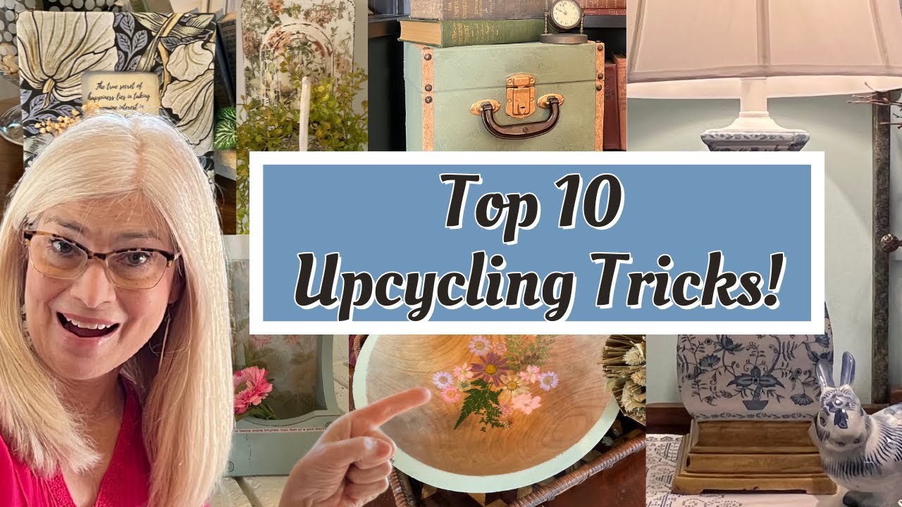 Turn thrift store finds into beautiful home decor
