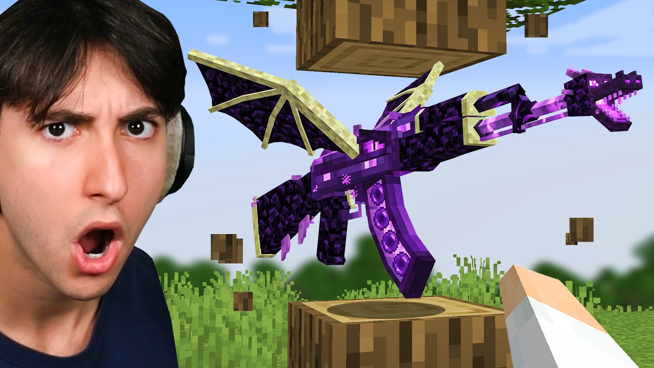 Minecraft, but drops are modded guns!