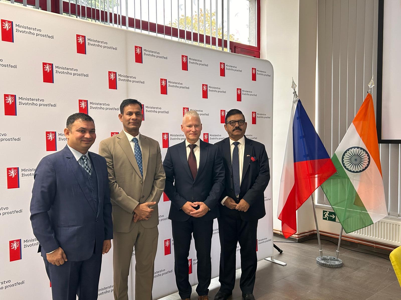 UT chief secretary leads India-Czech mission on water, waste management
