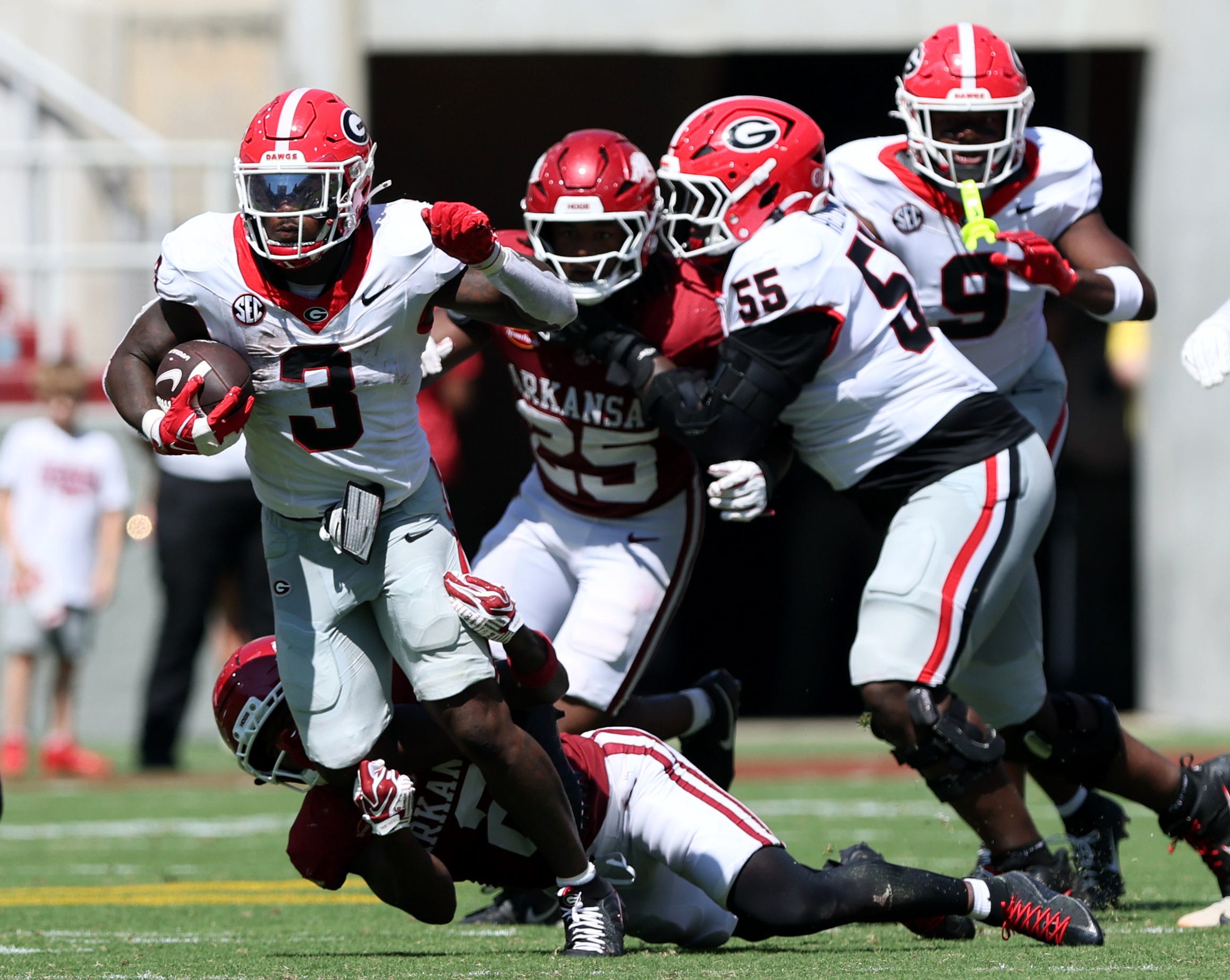 Kirby Smart offers update on Georgia RB Nate Frazier