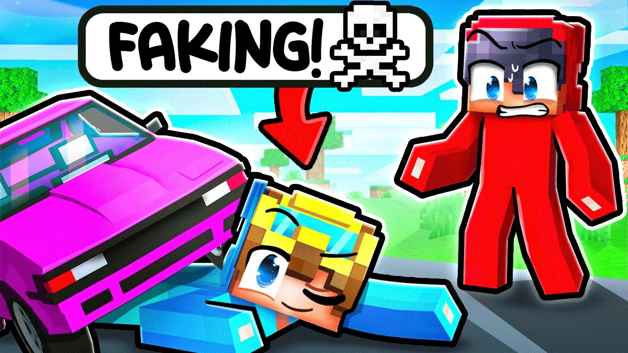 Ghosting my friends in Minecraft 👻