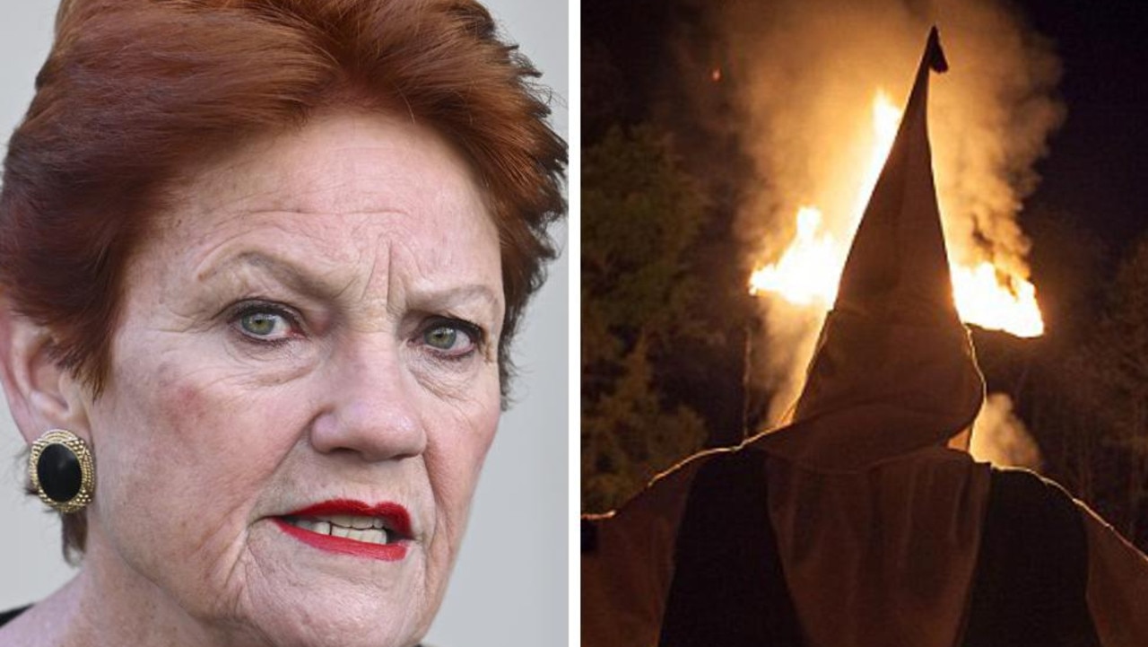 'Disgusting': Pauline lashes Nine over KKK interview