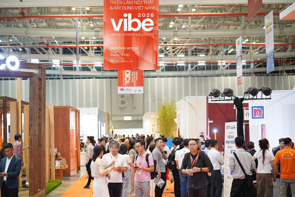 VIBE 2026: kết nối doanh nghiệp trong chuỗi kiến trúc - xây dựng - nội thất
