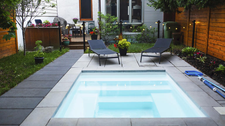 Ditch traditional pools: The compact style that saves yard space