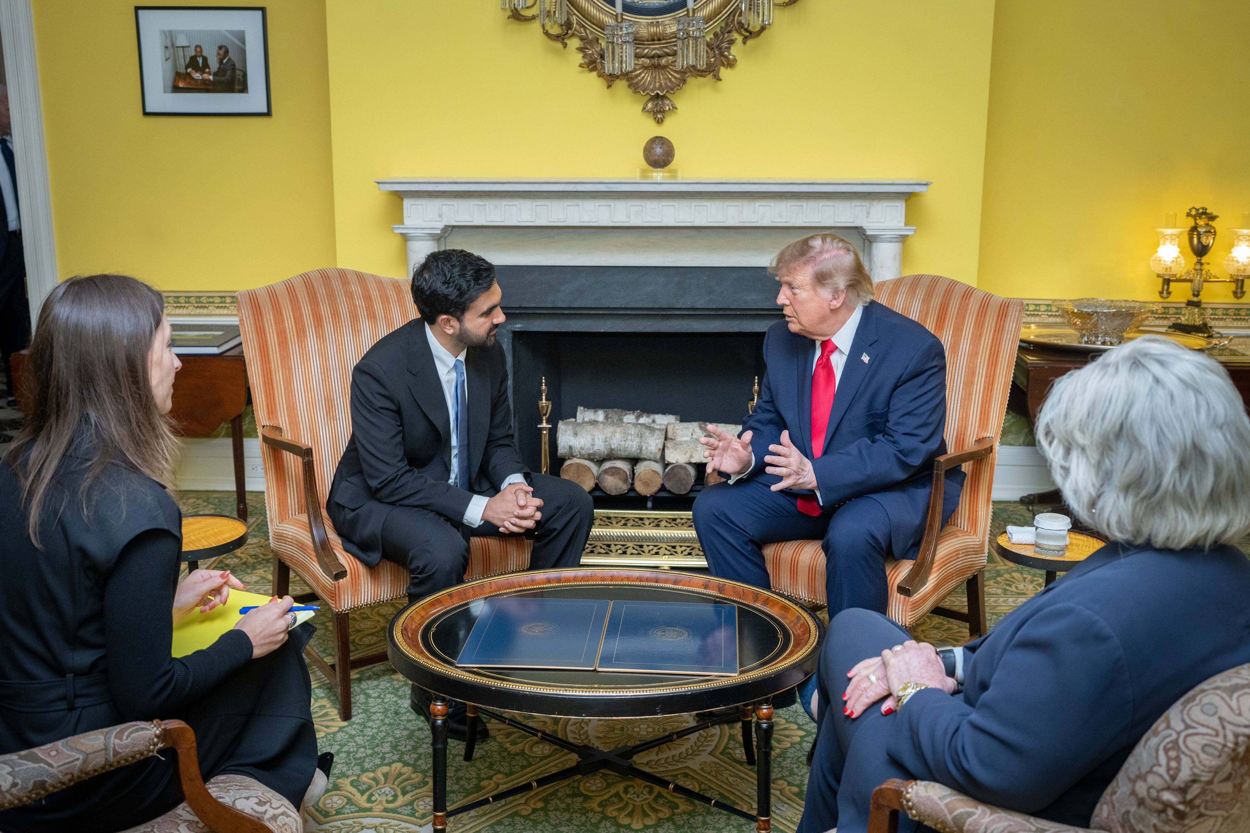 Mamdani and Trump emerge from Gracie Mansion sit-down with nothing but ...