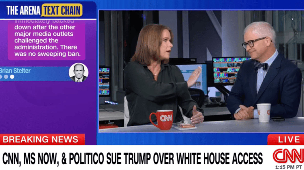 GOP pundit blasted on CNN for 'dangerous' claim on Trump media crackdown