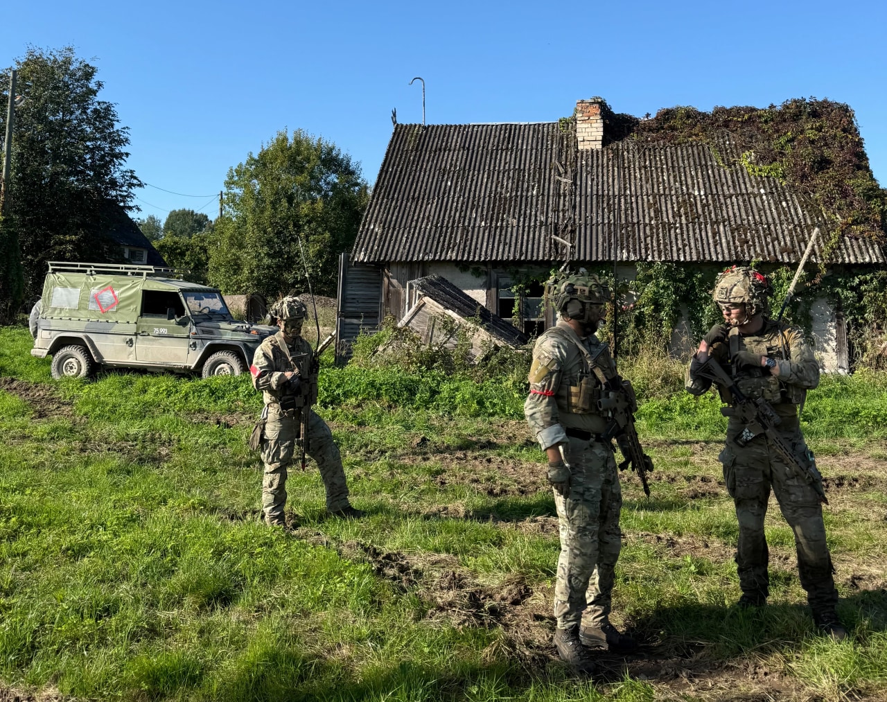 In the Baltics, NATO forces are trying to learn the new way of war