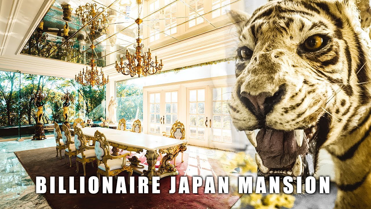 Abandoned Japanese billionaire's mansion - $10,000,000 left behind