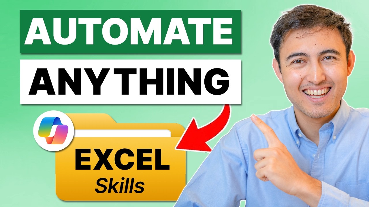 Stop manual Excel work with Copilot