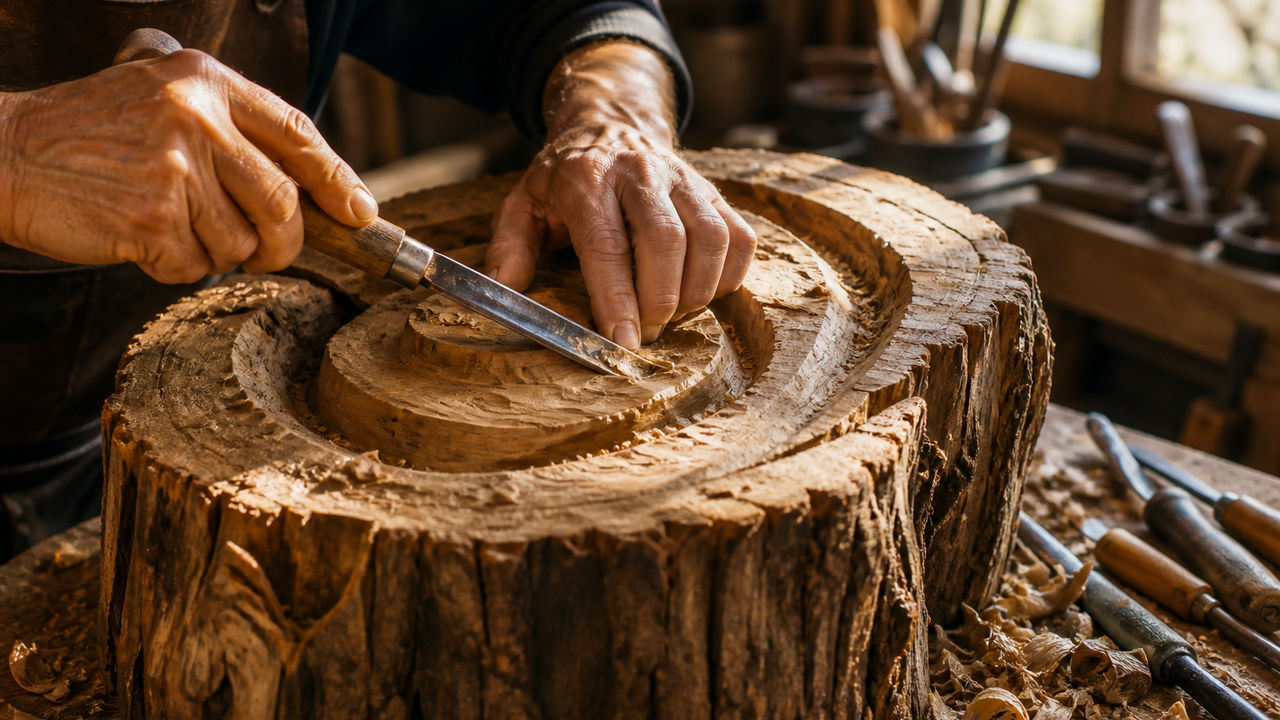 Crazy woodworking idea goes from a simple sketch to a surprising final ...