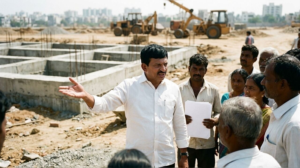 Telangana government to construct 1 lakh low-income flats in Hyderabad ...