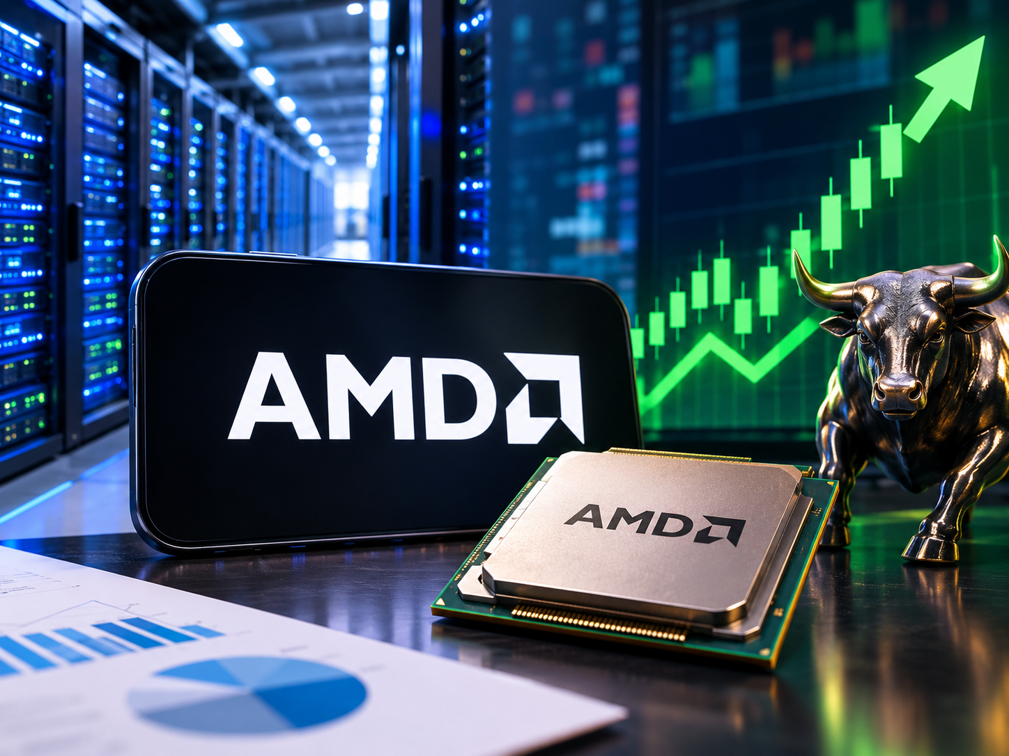 AMD stock price prediction update: Data centre revenue soars 107% ...