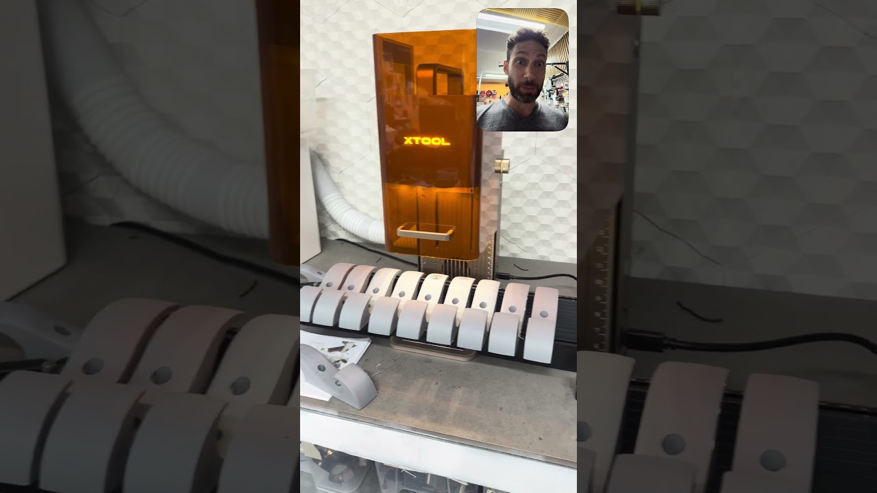 Batch processing 3D prints on a laser