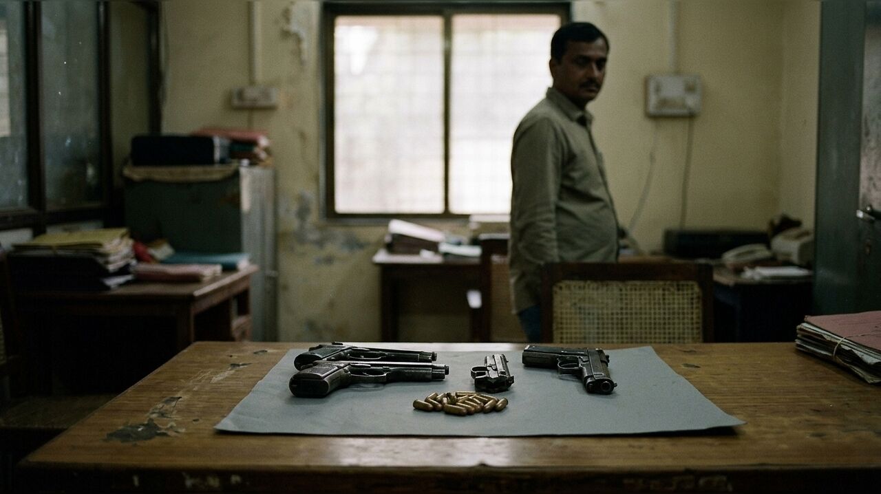 Mumbai police arrest three men in western suburbs for illegal arms ...