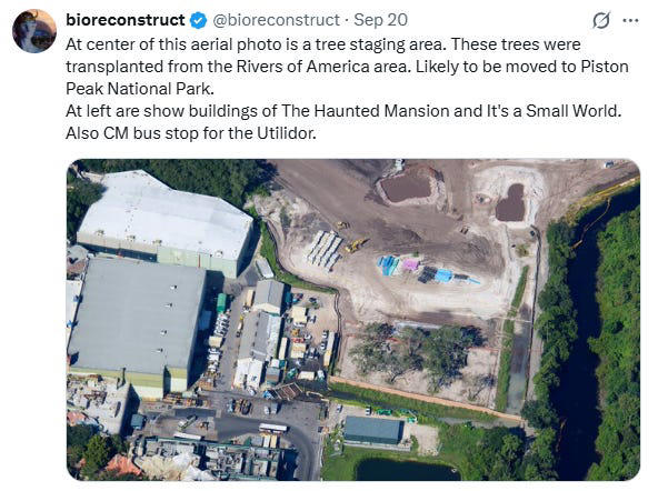 Magic Kingdom's new Cars attraction construction is progressing
