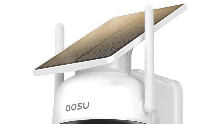 Amazon's $45 solar security camera has color night vision