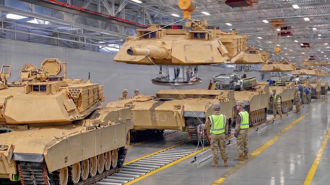 Inside US Army's massive restricted facility repairing damaged M1 ...