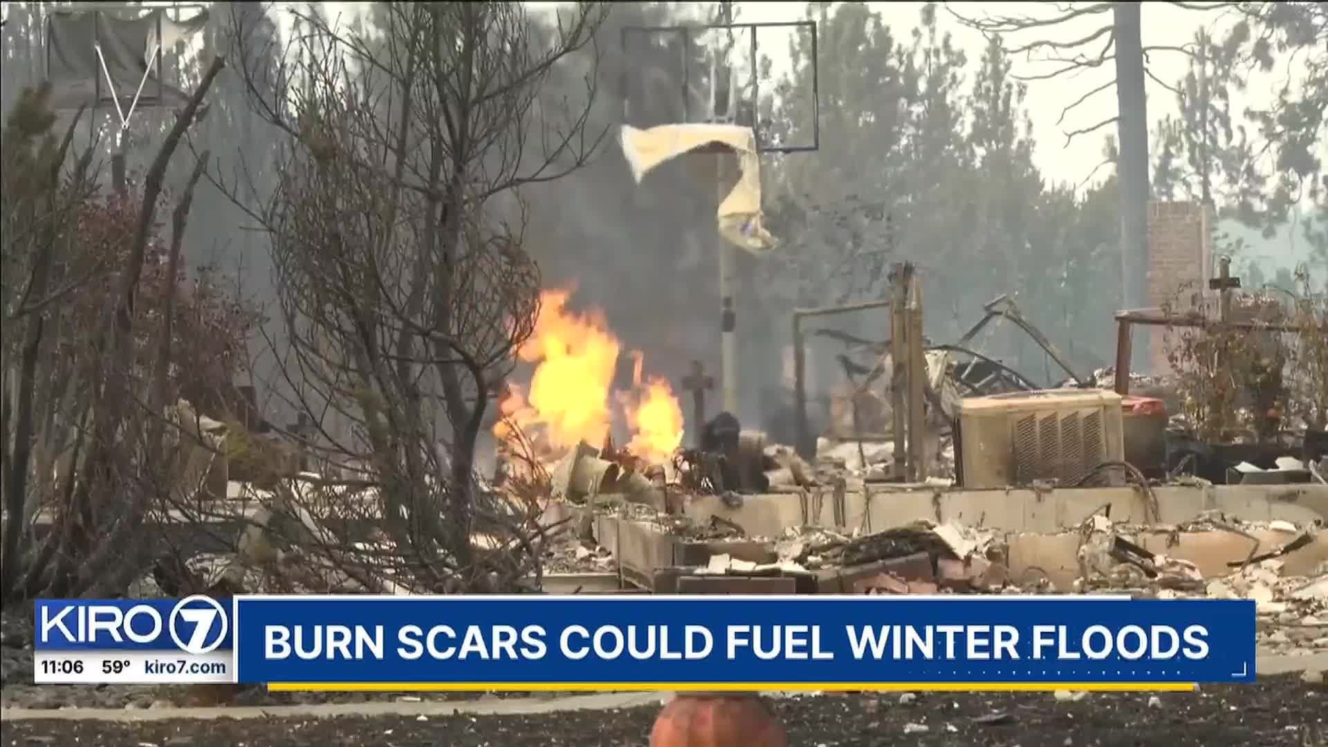 DNR: Fire risk shifting to flooding risk in WA burn scars