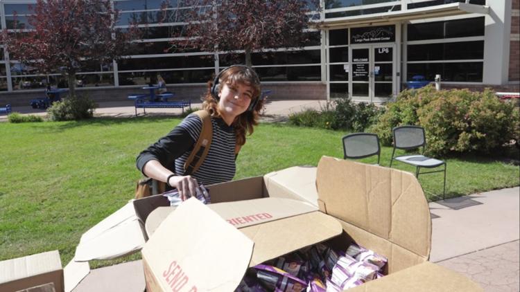 Colorado community college launches free mobile food market for students