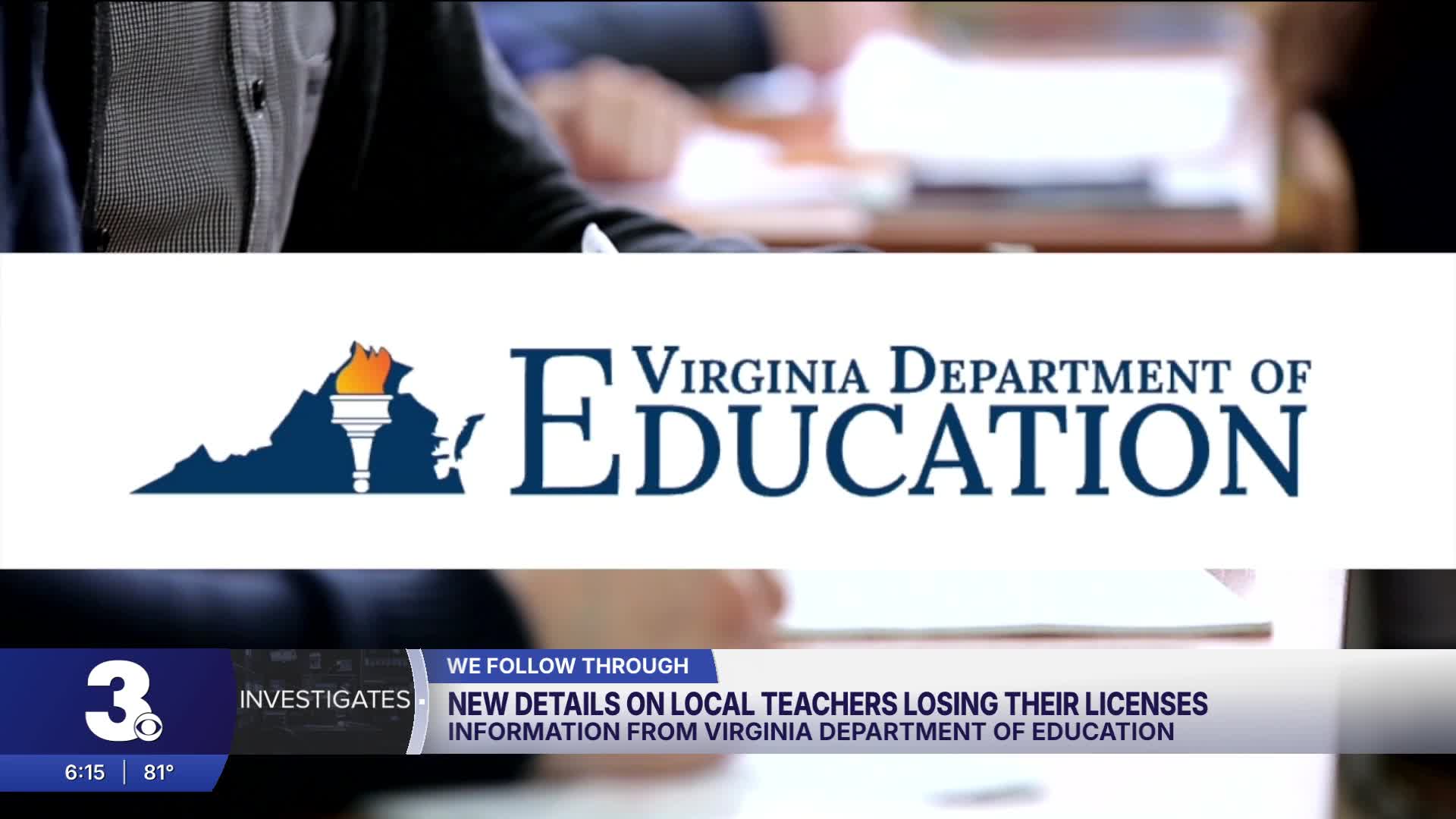 Virginia teachers lose licenses for DUI, solicitation, student ...