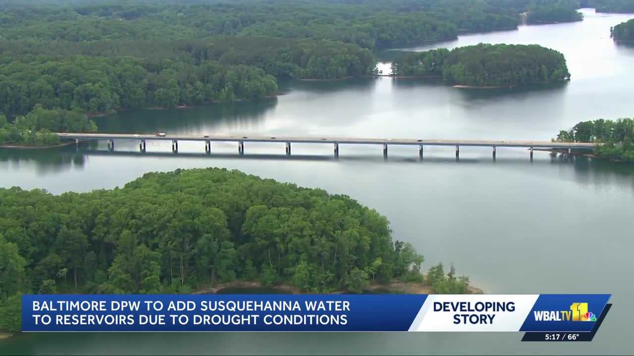 Baltimore blends Susquehanna River water amid drought
