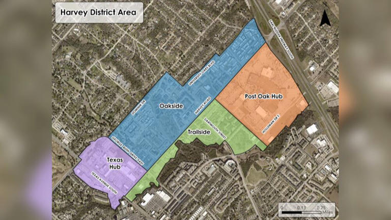Local businesses weigh in on College Station’s Harvey District plan