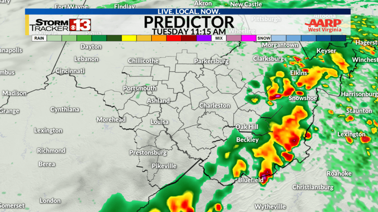 Flood risk followed by much cooler air in WV, KY & OH for start of fall
