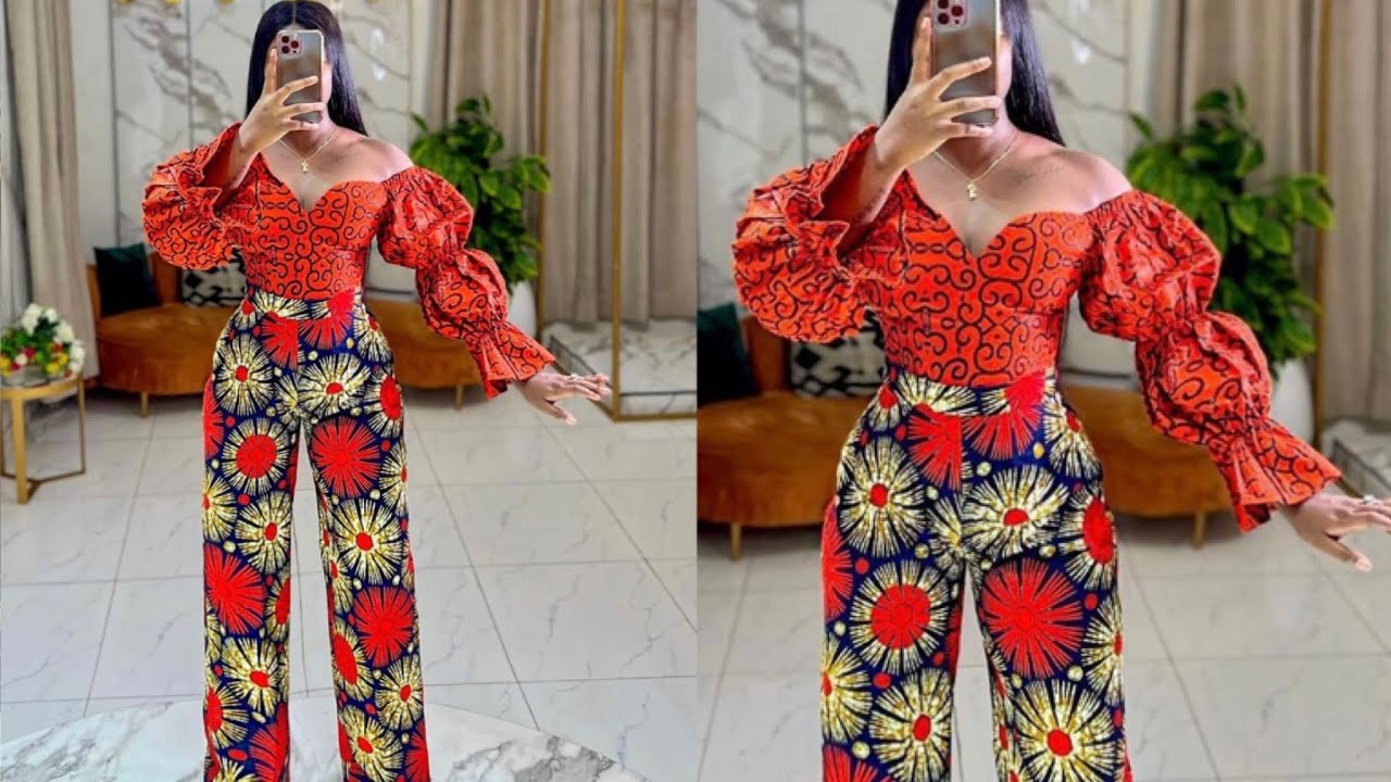 Cutting and sewing an off shoulder puff sleeve blouse