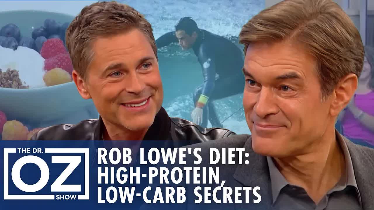 Rob Lowe's high-protein, low-carb granola secrets for energy