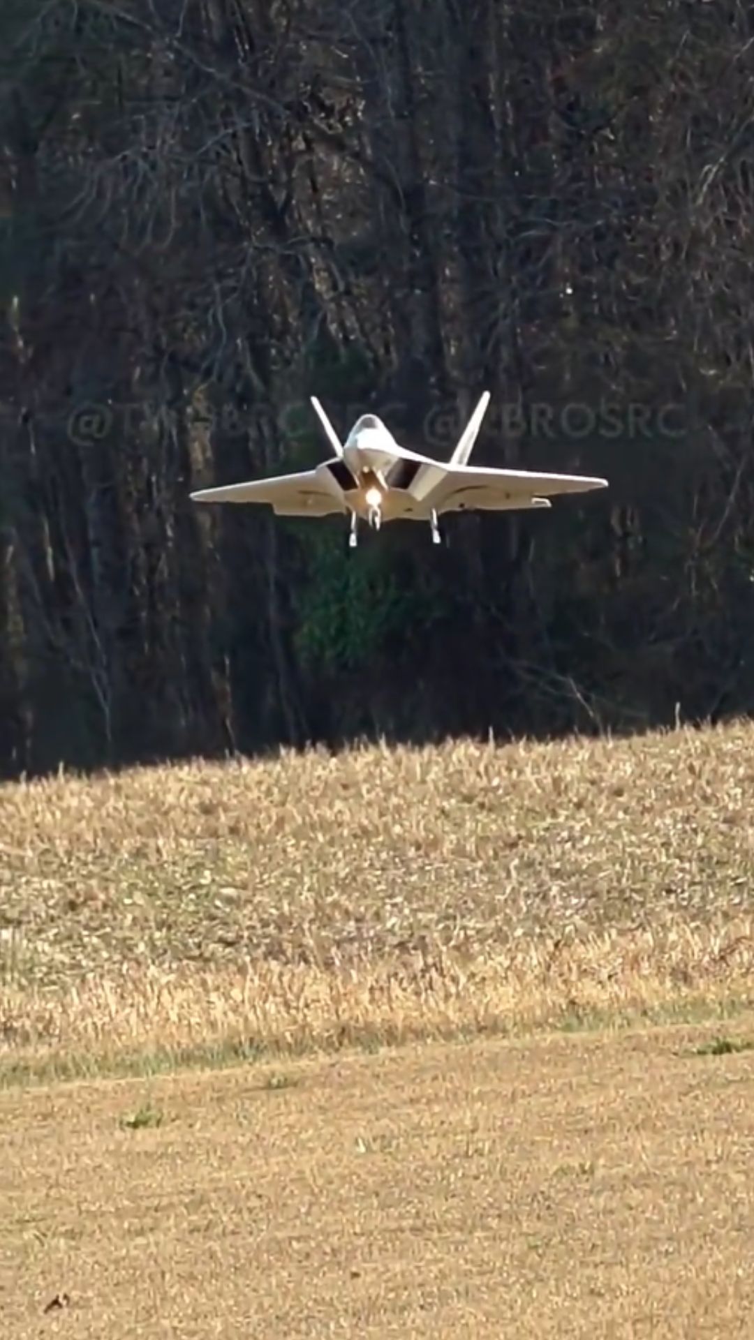 Mobius 1 F-22 Raptor landing precision flight showcase