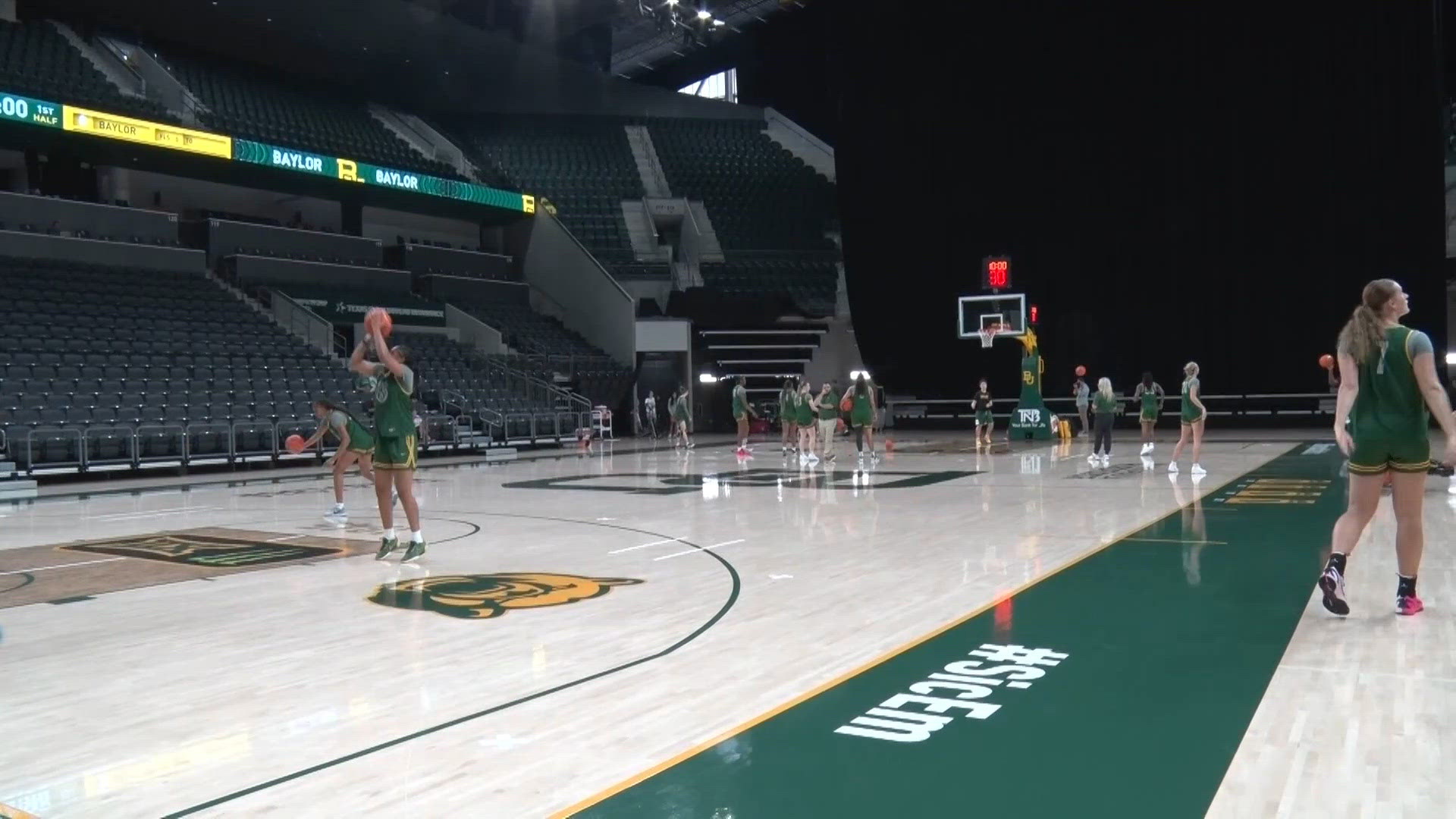 Baylor women's basketball hosts first fall practice